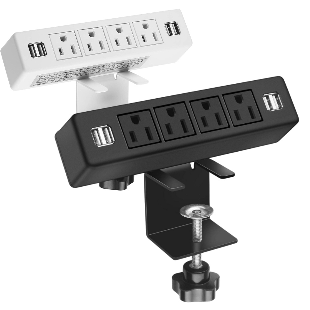 Desk Power Strip - White: image 2