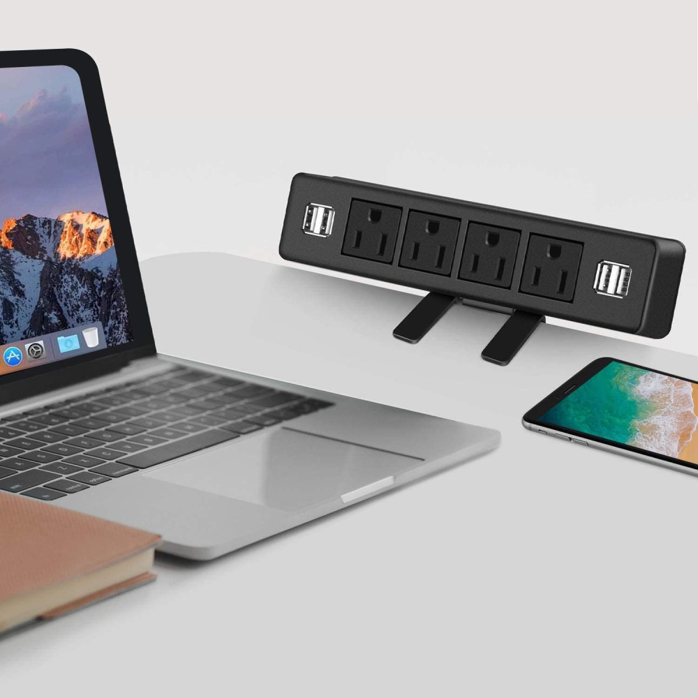Desk Power Strip - White: image 3