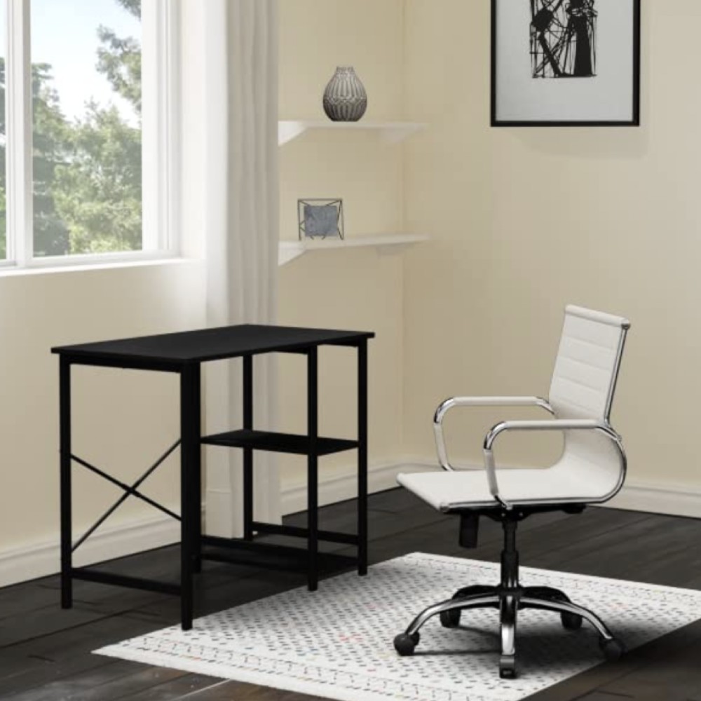 Home Office Computer Desk - White: image 7