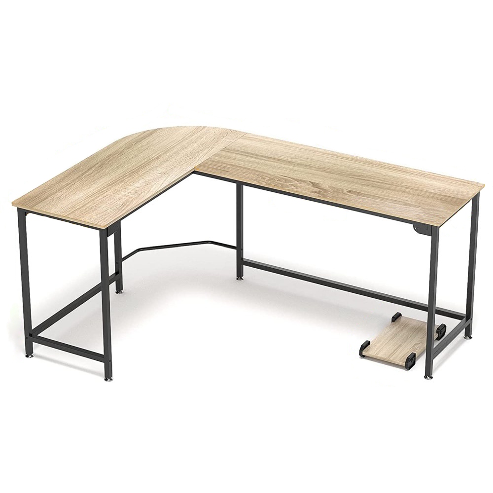 L-Shaped Corner Desk - White: image 2