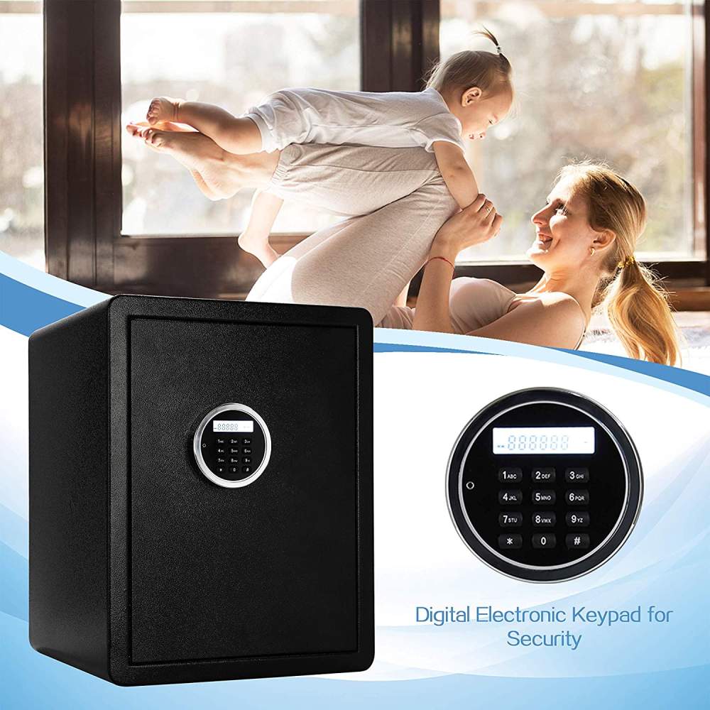 Home Safe Box - 1.8 Cubit, Black: image 5